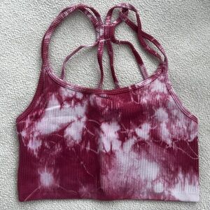 Tie Dye Cropped Tank/Bra
